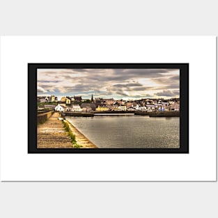 Maryport Quayside On The Cumbrian Coast Posters and Art